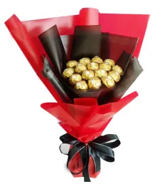 12 Pcs of Ferrero Rocher Chocolates Bouquet